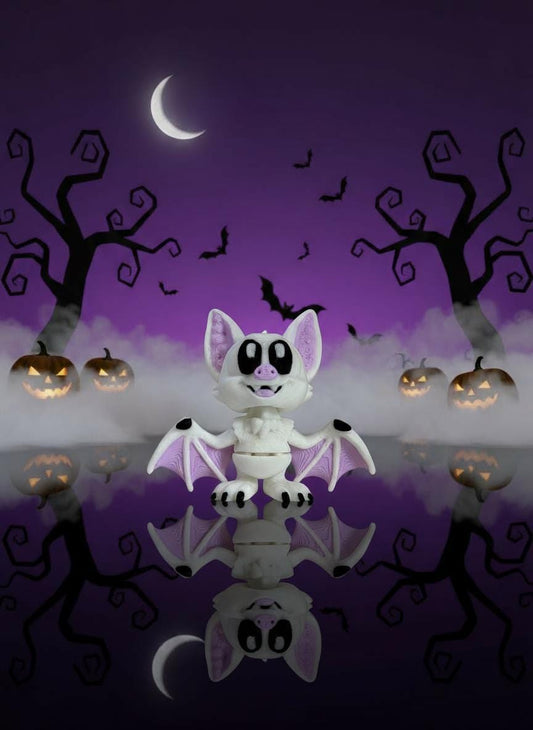 Cute White Bat Figurine - Halloween 3D Printed Spooky Decor Unique Gothic Collectibles,  Cute and Funny, Halloween Gift, Fall Gift