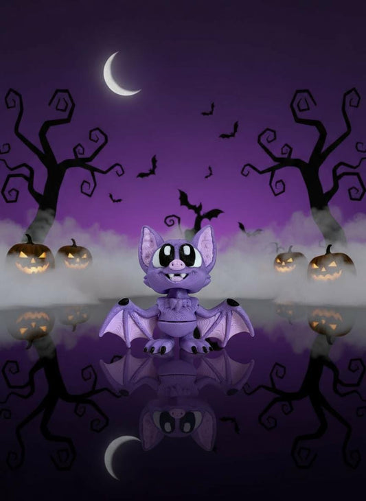 Cute Purple Bat Figurine - Halloween Gift 3D Printed Spooky Decor Unique Gothic Collectibles,  Cute and Funny, Halloween Gift, Fall Gift